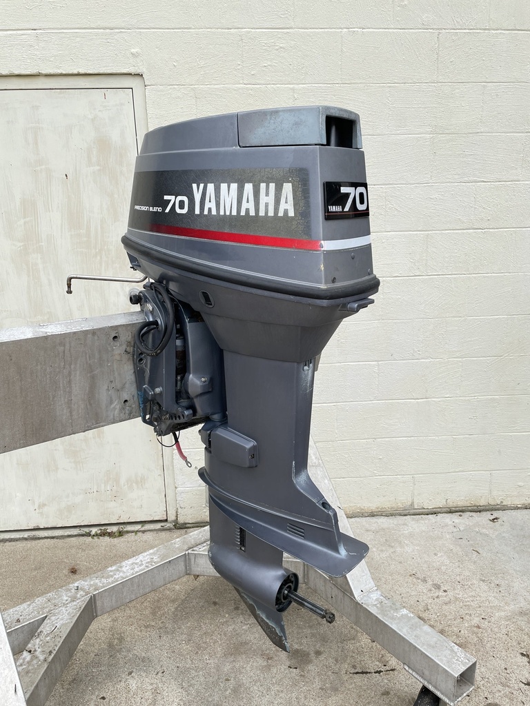 Yamaha 70HP 20" Outboard Engine 2 Stroke Carbureted - Just Serviced