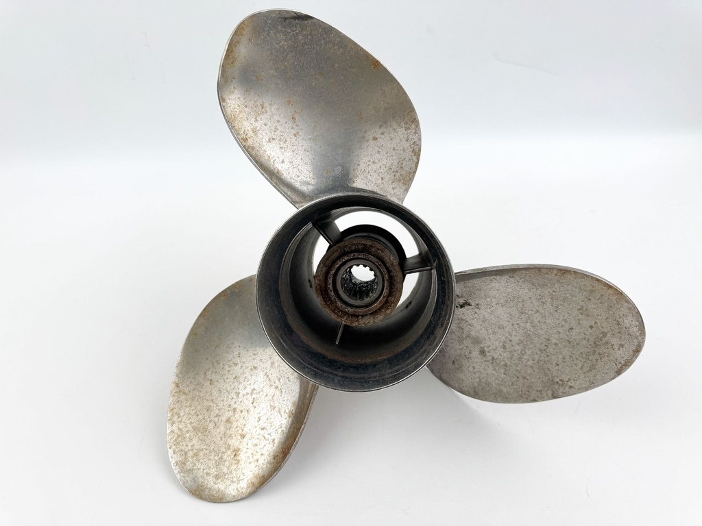 Honda Outboard Stainless Steel Prop Propeller 14 1/4" x 19P 3 Blade RH