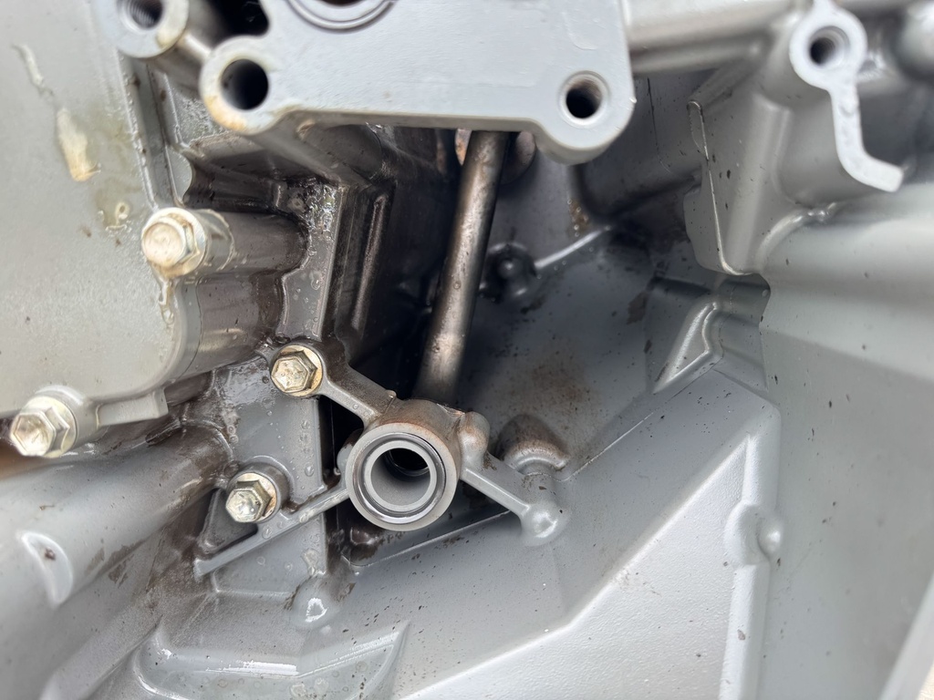 2010 Suzuki 250HP DF250S Long 20" Outboard Complete Midsection & Swivel Bracket