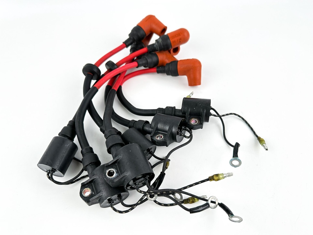 2001 Yamaha 150 HP 2 Stroke Outboard Ignition Coil Set {mpn} OEM