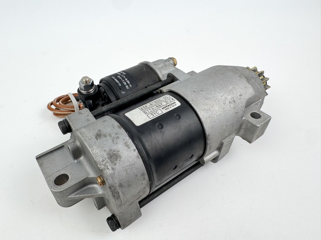2004 Yamaha 150 HP 4 Stroke Outboard Starter Motor 63P-81800-00-00 OEM