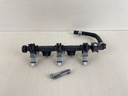 2013 Yamaha 40HP 4 Stroke Outboard Fuel Injector Set With Delivery Pipe 6BG-13761-00-00