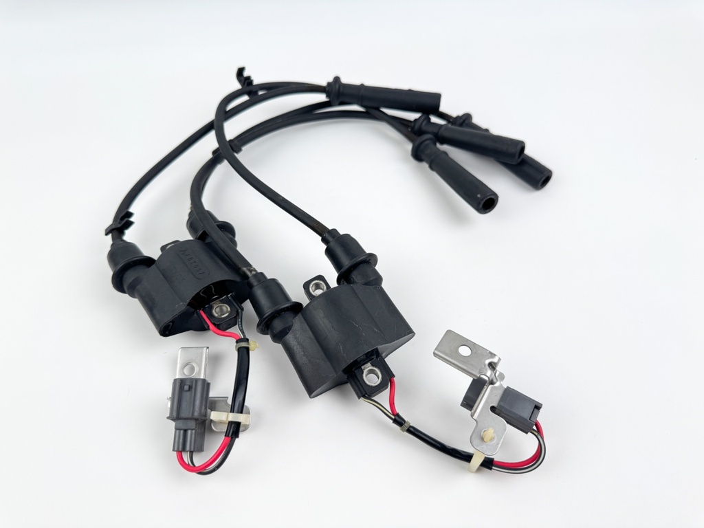 2008 Yamaha 150 HP 4 Stroke Outboard Ignition Coil Set 63P-82310-01-00 Tested