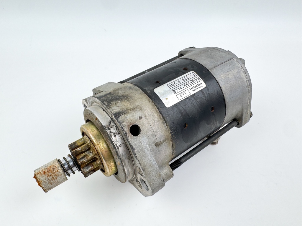 1999 Yamaha 200 HP 2 Stroke Outboard Starter Motor 6N7-81800-01-00 OEM