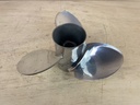 Evinrude Rebel TBX 15 3/4 x 15" RH Stainless Steel Propeller 3 Blade 763984