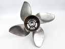 Honda Stainless Steel Prop Propeller 4 Blade Stainless Steel 15 1/4" X 15P LH