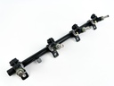 2020 Mercury 90 HP 4 Stroke Outboard Fuel Injector Set W/ Rail 8M6002428 OEM