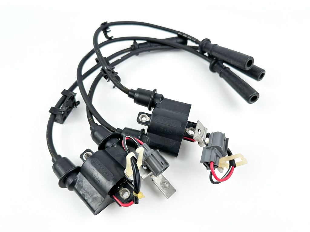 2019 Yamaha 150 HP 4 Stroke Outboard Ignition Coil Set 63P-82310-01-00 OEM