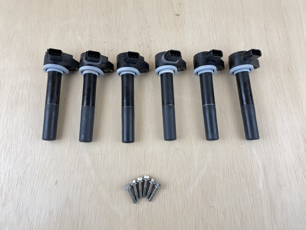 Mercury Verado 4 Stroke Outboard Pencil Ignition Coil Set Of 6 880615T01