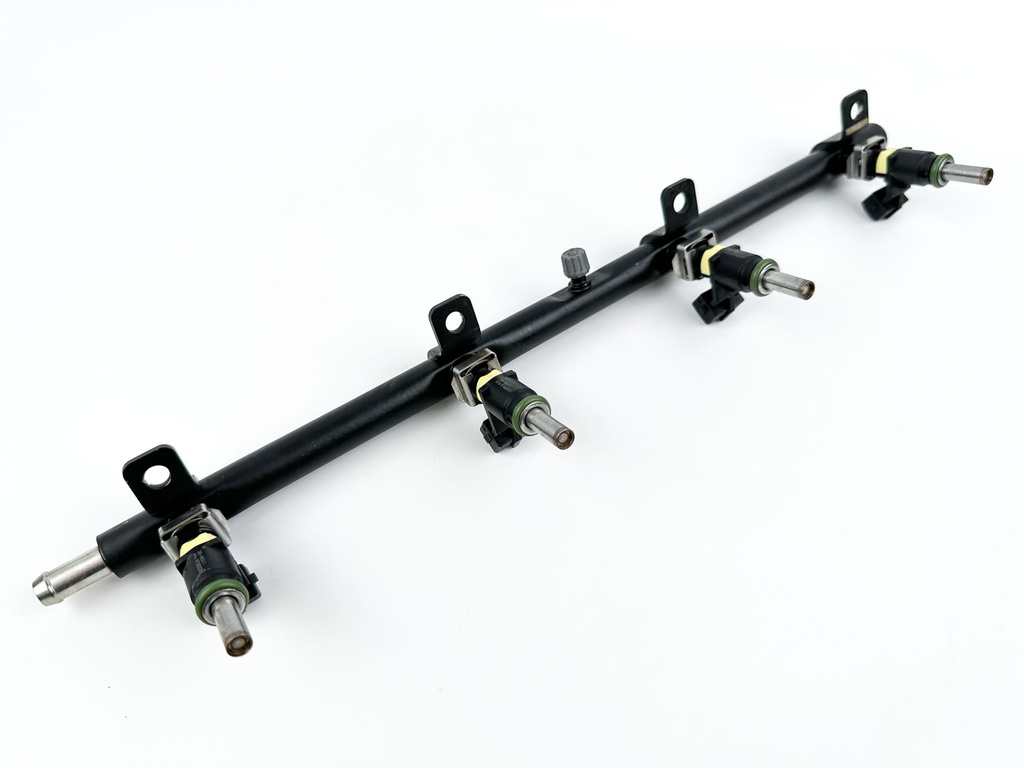 2021 Mercury 150 150HP 4 Stroke Outboard Fuel Injector Set W/ Rail - Cleaned