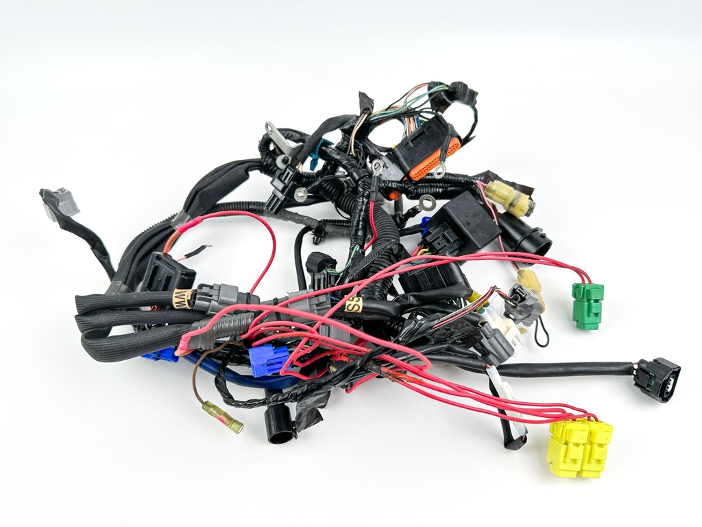 2007 Yamaha 90 HP 4 Stroke Outboard Engine Wire Harness 6D8-82590-30-00 Repaired