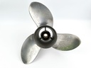 Yamaha Stainless Steel 3 Blade Propeller Prop 15 1/2" X 17P Right Hand
