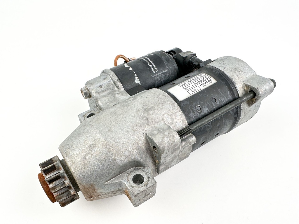 2004 Yamaha 115 HP 4 Stroke Outboard Starter Motor 68V-81800-01-00 OEM