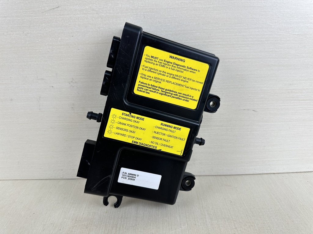 Evinrude BRP Etec 2 Stroke Outboard ECU EMM Computer Assembly 586862