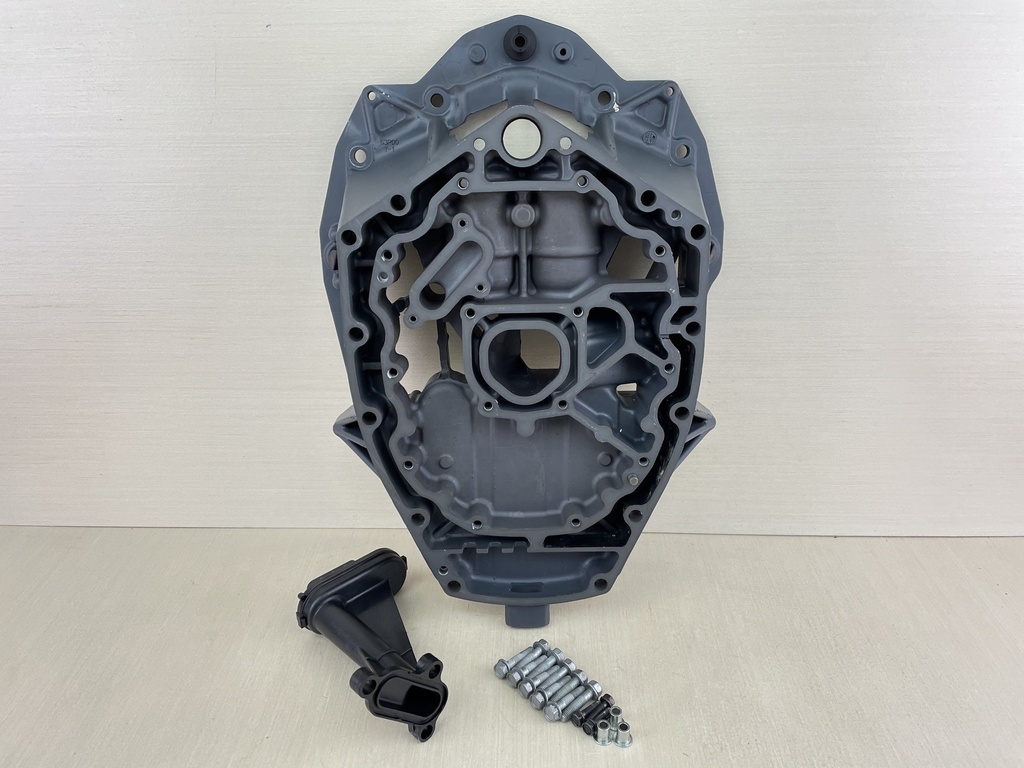 2009 Yamaha 150HP 4 Stroke Outboard Exhaust Guide Assembly 63P-41137-01-CA