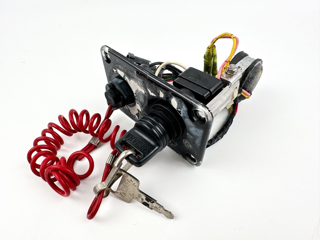 Yamaha Single Engine Outboard Key Switch W/ Key Panel
