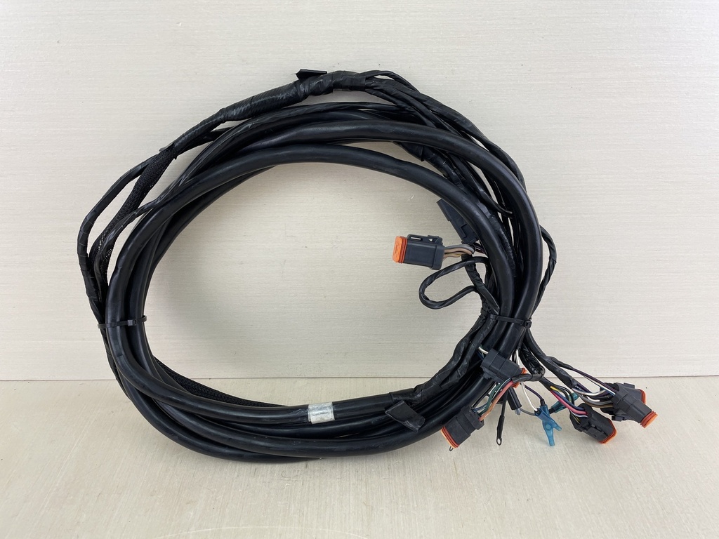 Evinrude Johnson 16' Main Rigging Harness From Controls To Engine - Orange Plugs