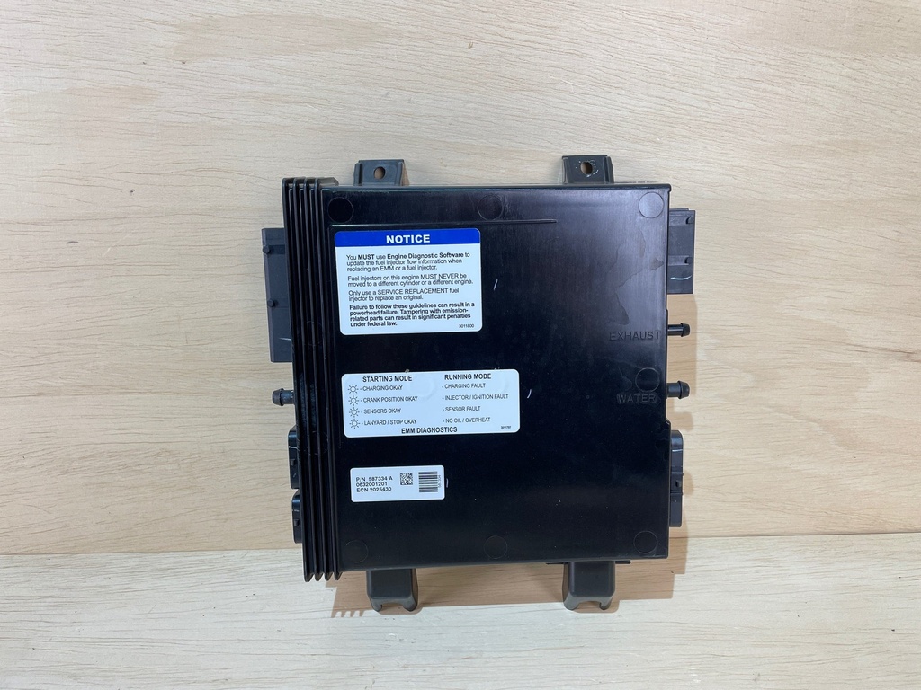 Evinrude Etec G2 150HP Outboard Engine EMM Computer Assembly 0587334