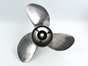 Yamaha Stainless Steel 3 Blade Prop Propeller 15 1/4" x 17P RH Standard