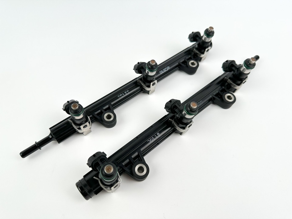 2019 Yamaha 250 HP 4 Stroke Outboard Fuel Injector Set W/ Rail 6CB-13161-10-00 OEM