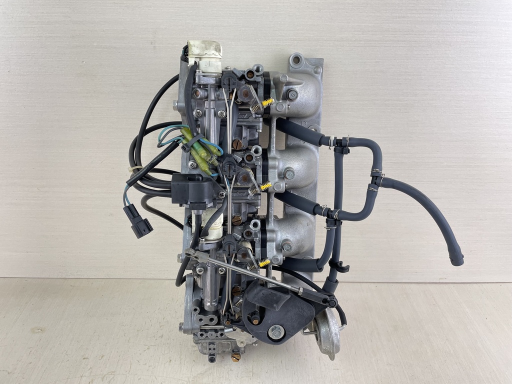 03-04 Yamaha 90HP 4 Stroke Outboard 1 2 3 4 Carburetor Set Of 4 - Good Condition
