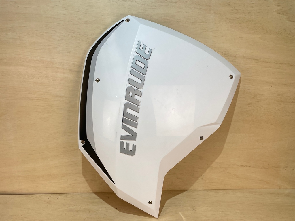 Evinrude Etec G2 200HP Right Starboard Side Cover Panel White 0286157