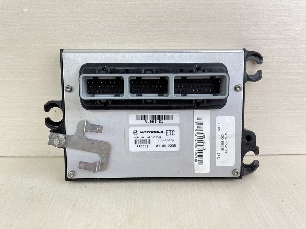 2006 Mercury 175HP Verado L4 Outboard PCM Propulsion Control Module 88555860T