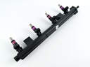 2014 Mercury 115 HP 4 Stroke Outboard Fuel Injector Set W/ Rail 8M0006027 OEM