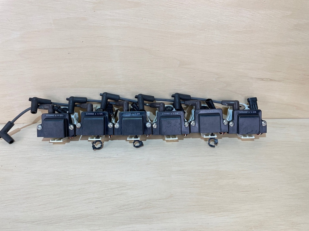 Evinrude Etec G2 150 - 200HP Outboard Ignition Coil Assemblys With Brackets - 6