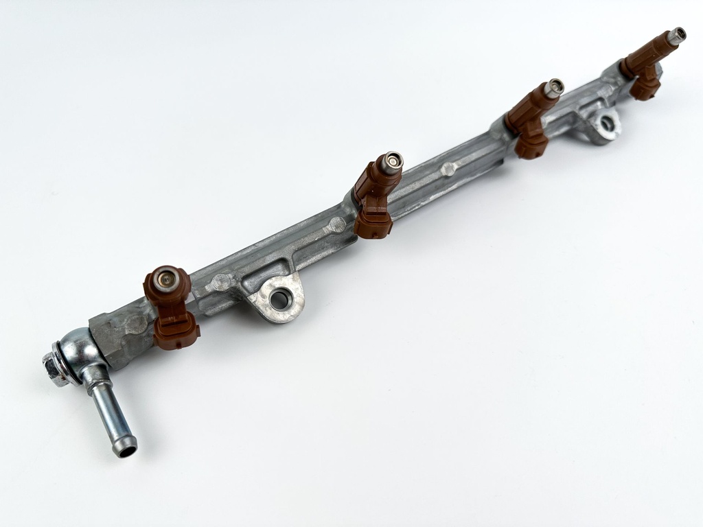 2016 Suzuki 175 HP 4 Stroke Outboard Fuel Injector Set W/ Rail 15710-96J00 Tested