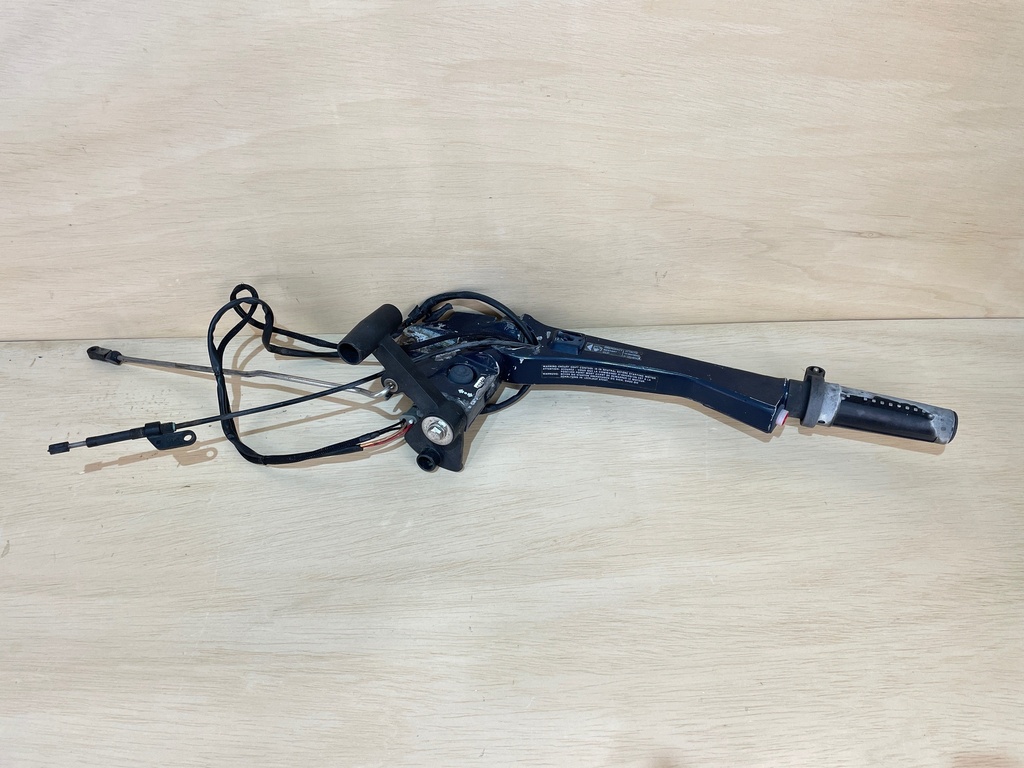 2005 Evinrude Etec 40HP Outboard Engine Tiller Handle Setup - For Parts