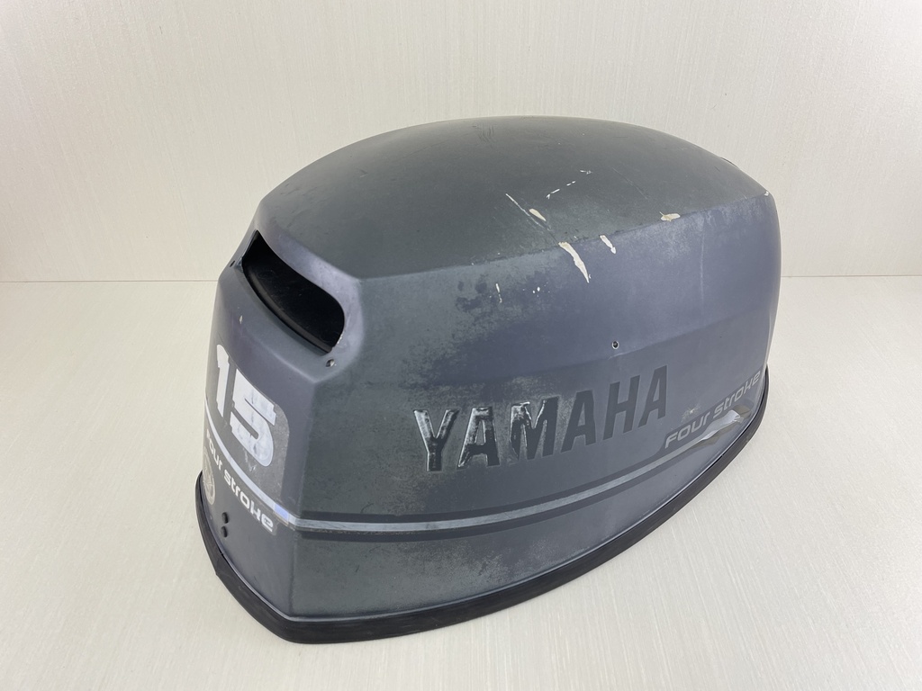 2002 Yamaha 15HP 4 Stroke Outboard Top Cowling Cover 66M-42610-10-4D
