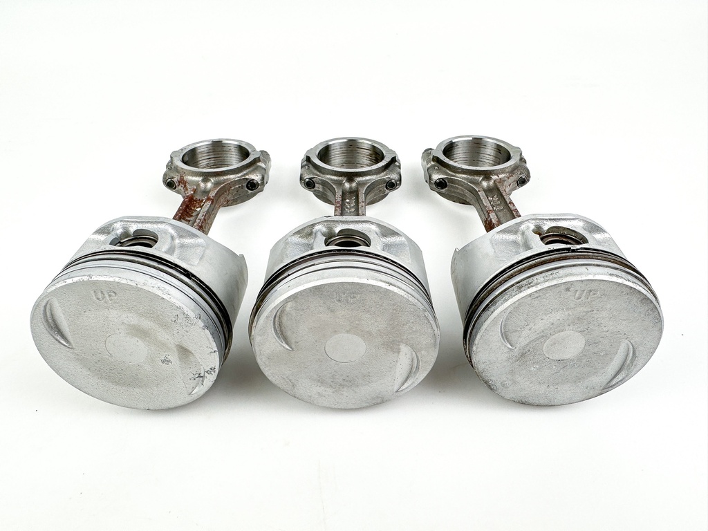 2002 Yamaha 60HP 4 Stroke Outboard Piston & Connecting Rod Assembly Set 3 62Y-11650-10-00