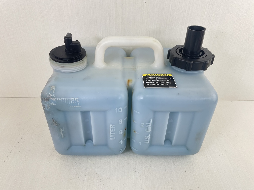 8742A22 Mercury Optimax Two 2 Stroke Outboard Remote Oil Tank Resevoir 3 Gallon