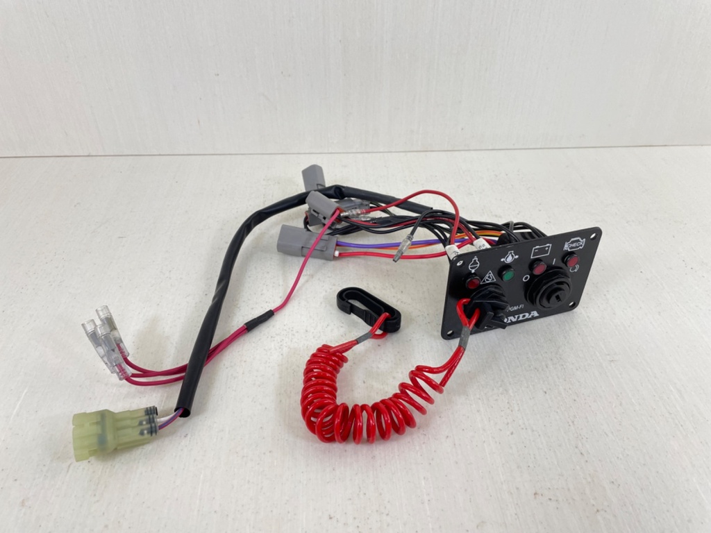 Honda Outboard Marine Key Switch Ignition Assembly Panel Missing Key