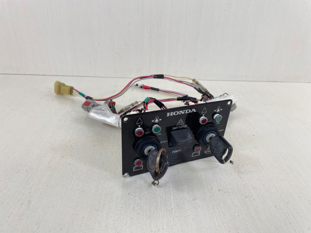 Honda Outboard Twin Dual Engine Ignition Key Switch OEM