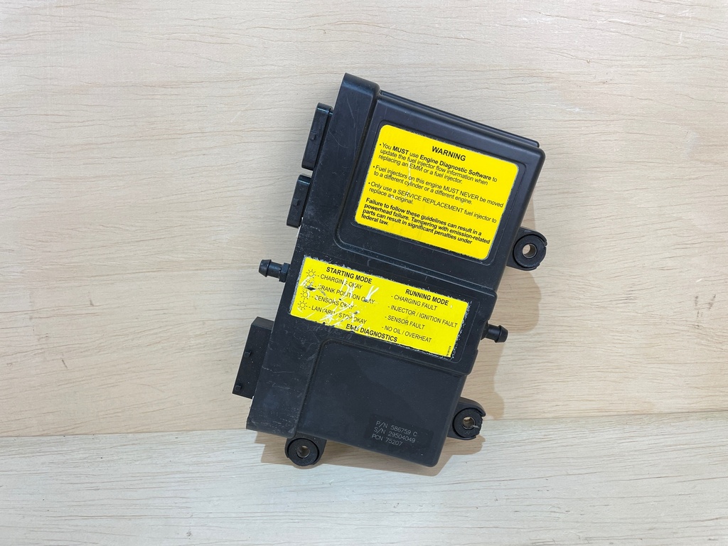 2005 Evinrude Etec 40HP Outboard Engine EMM Computer 586759