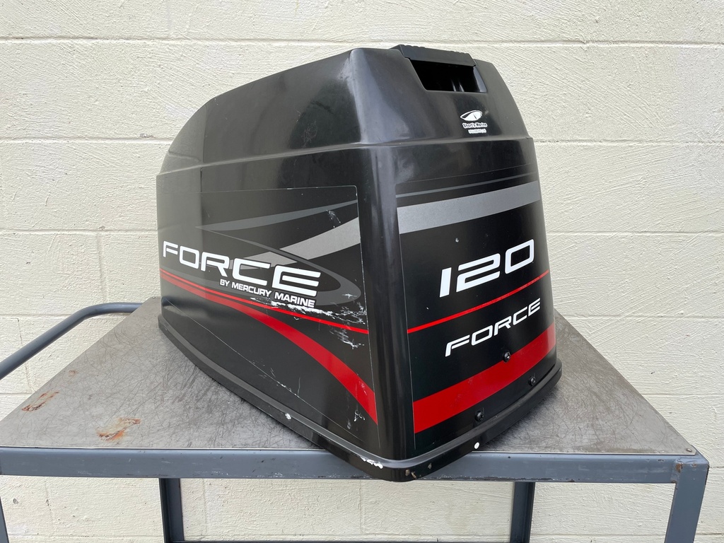 1990-90 Mercury 120HP 2 Stroke Outboard Force Top Cover Cowling 819747T9