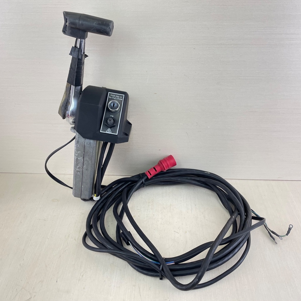 Johnson Evinrude OMC Top Mount Control Box Binnacle 8 Pin Red Plug Parts