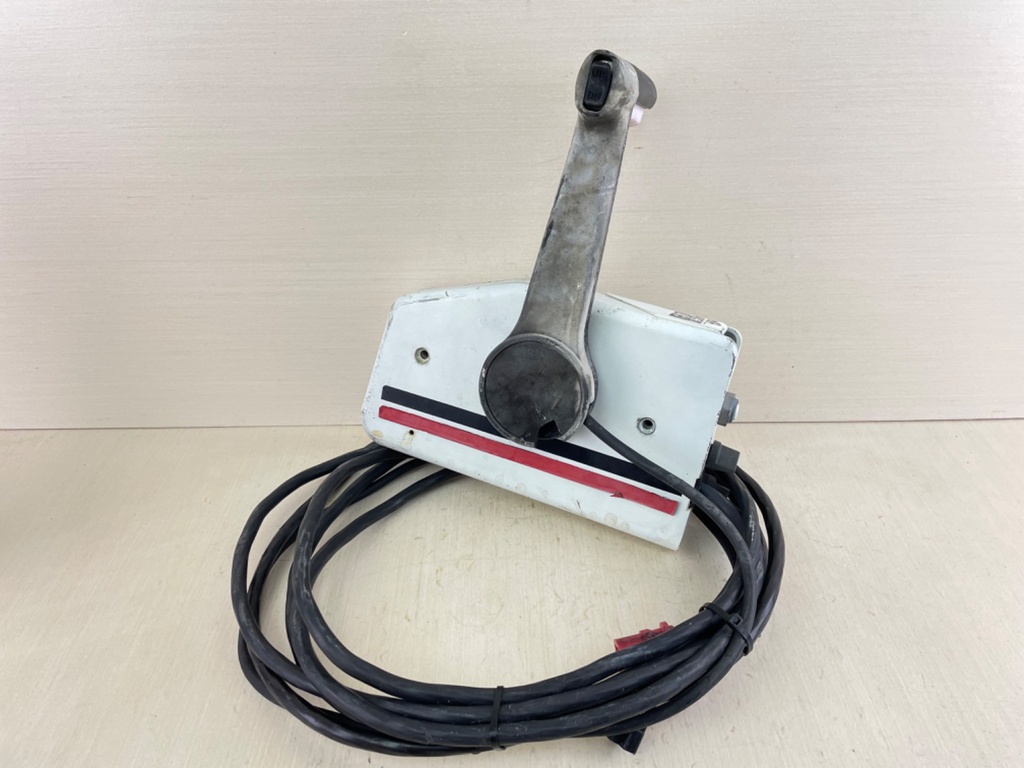 Johnson Evinrude Side Mount Binnacle Control Box 8 Pin Red Plug No Key