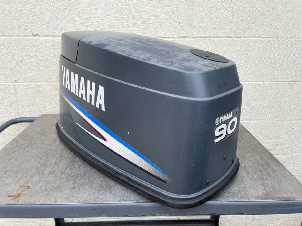 2002-2009 Yamaha 90HP 2 Stroke Outboard Top Cover Cowling Hood