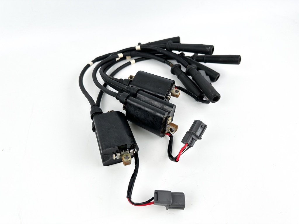 2003 Yamaha 225 HP 4 Stroke Outboard Ignition Coil Set 69J-82310-00-00 OEM