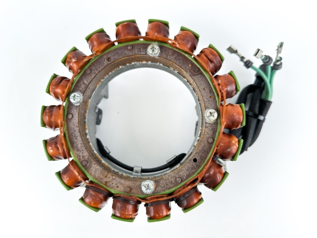 2004 + Yamaha 150HP 4 Stroke Outboard Stator & Base Assembly 63P-81460-00-00