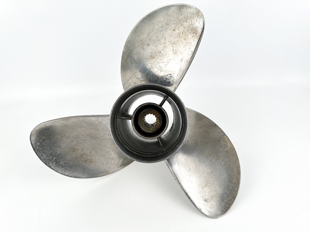 Yamaha Stainless Steel 3 Blade Prop Propeller 15 1/4" x 17P LH Counter