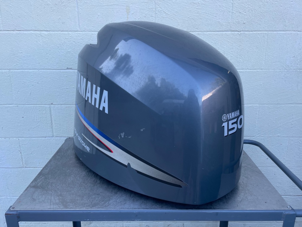 2004-2011 Yamaha F150 150HP 4 Stroke Outboard Top Cover Cowling Hood