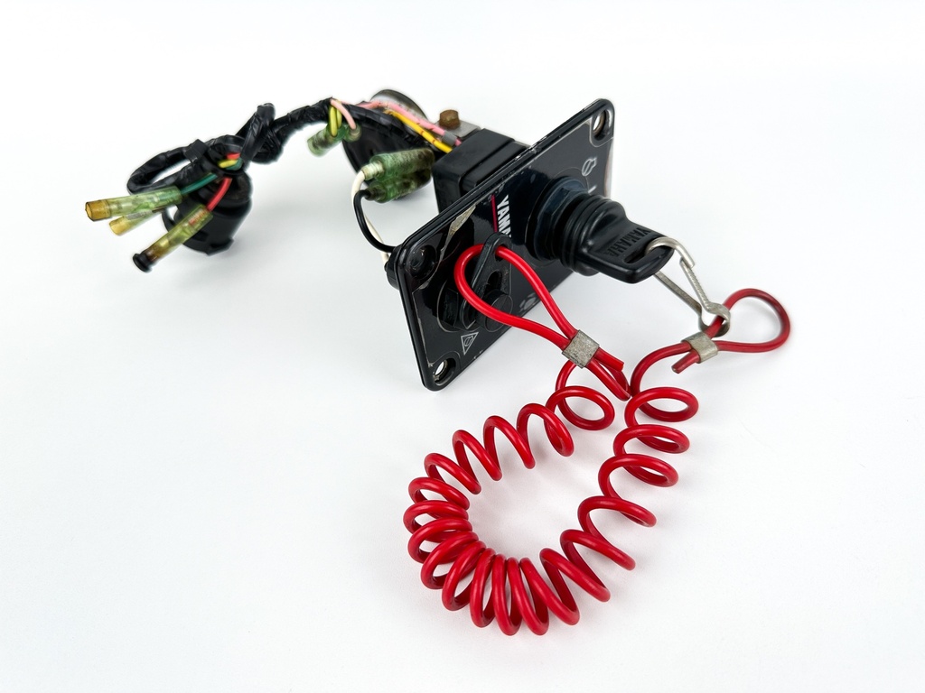 Yamaha Single Engine Key Switch With Key Assembly Panel