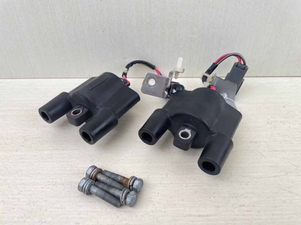 2006 Yamaha 50HP 4 Stroke Outboard Ignition Coil Set W/ Wires 63P-82310-01-00