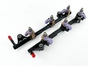 2007 Yamaha 250 HP 4 Stroke Outboard Fuel Injector Set W/ Rail 6P2-13160-10-00 Cleaned