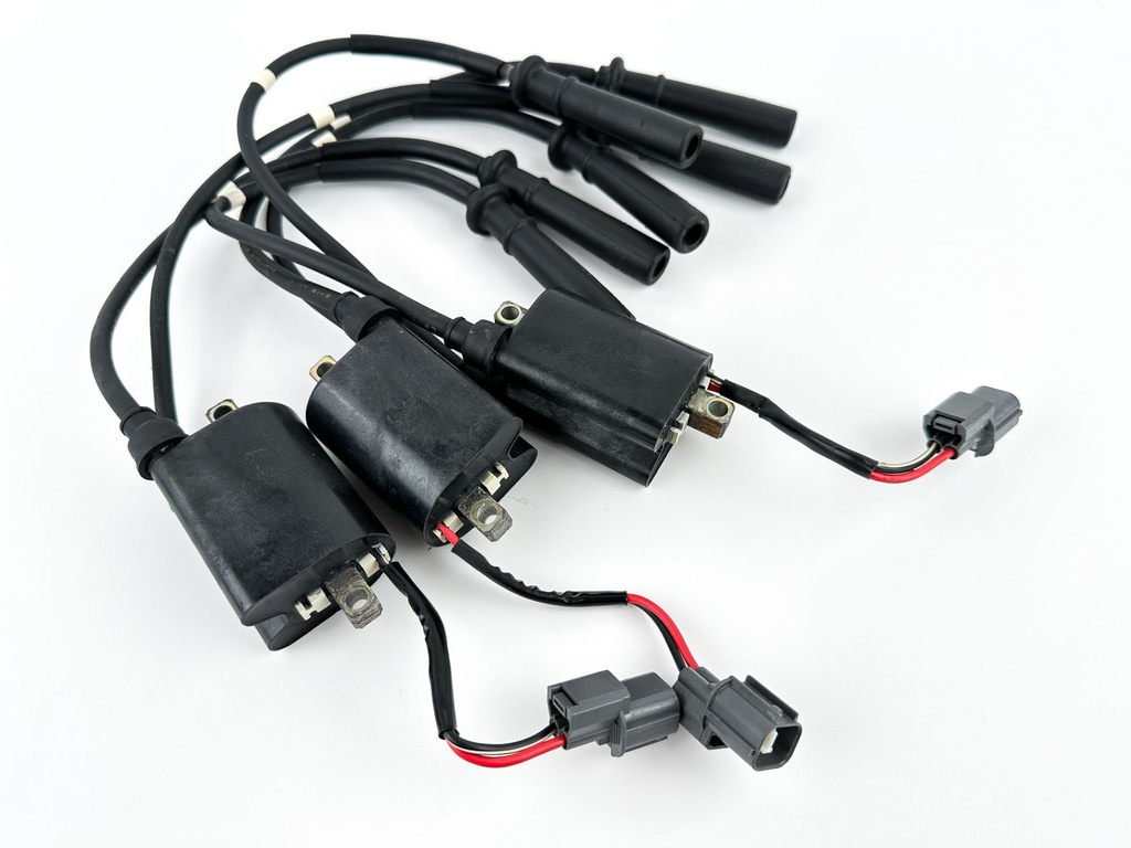 2002-2009 Yamaha 200 225HP 4 Stroke Outboard Ignition Coil Set 69J-82310-00-00