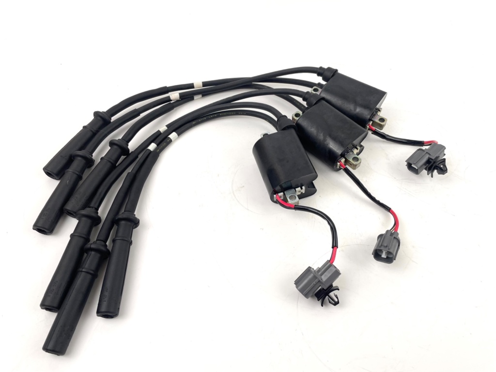 2002-2009 Yamaha 200 225HP 4 Stroke Outboard Ignition Coil Set 69J-82310-00-00